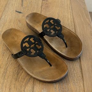 Tory Burch Miller Cloud Patent Leather Sandal